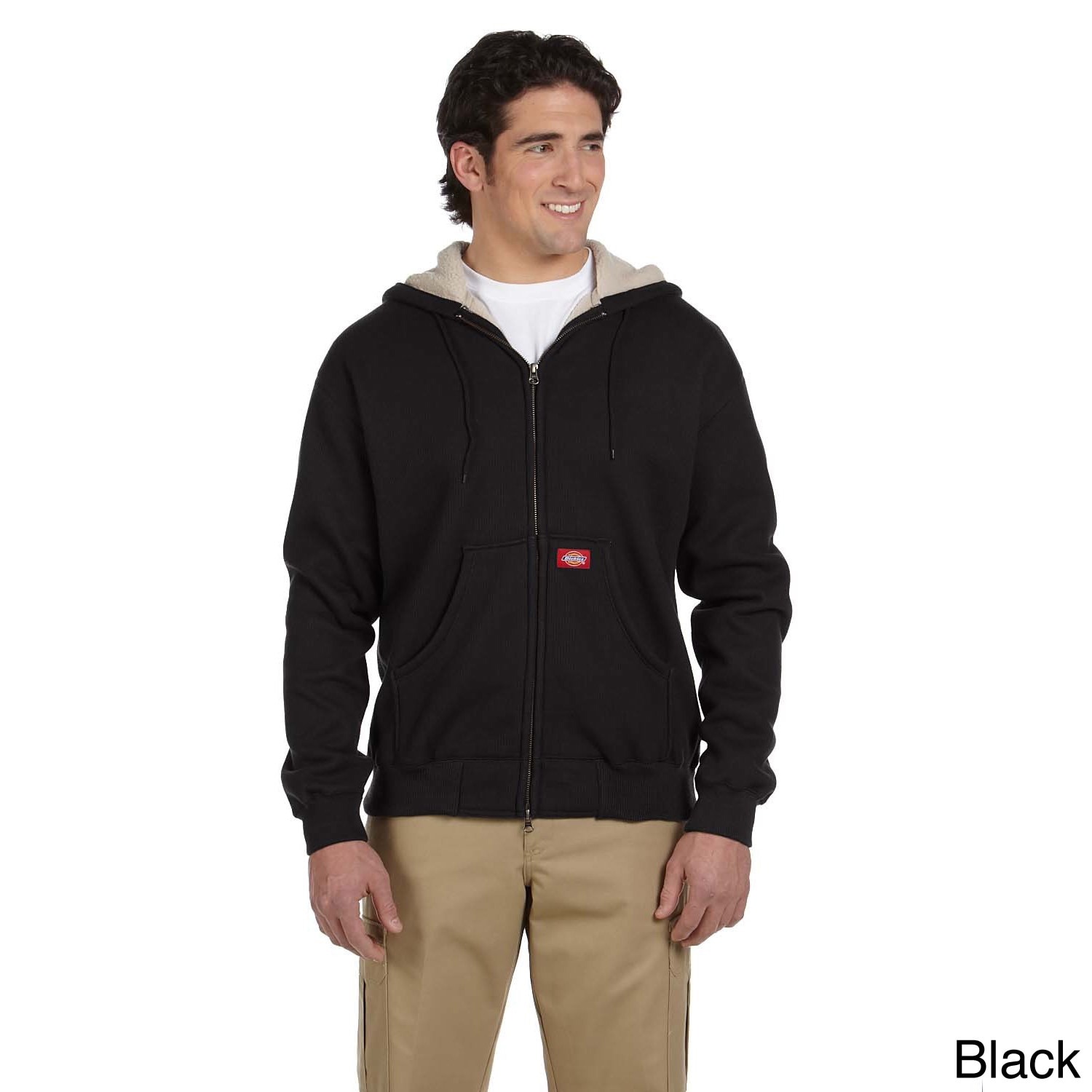 Dickies Mens Bonded Waffle knit 10.75 ounce Hooded Jacket