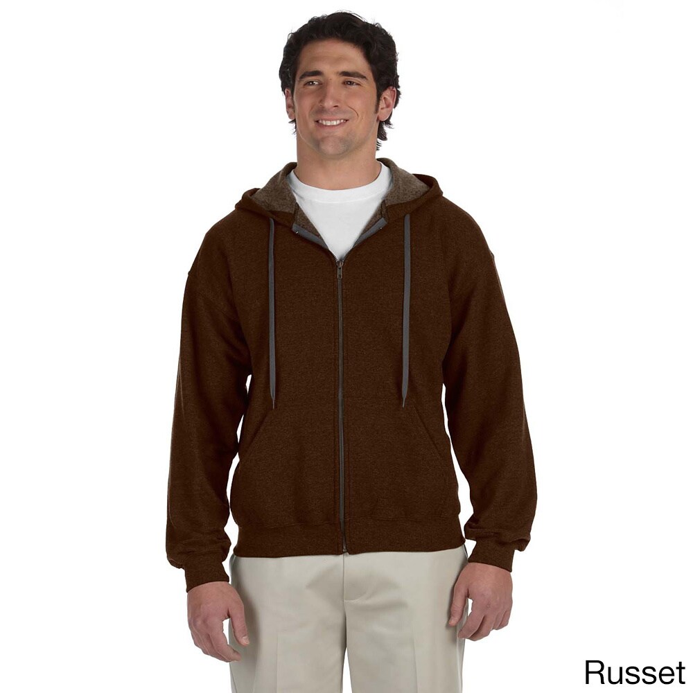 gildan brown hoodie