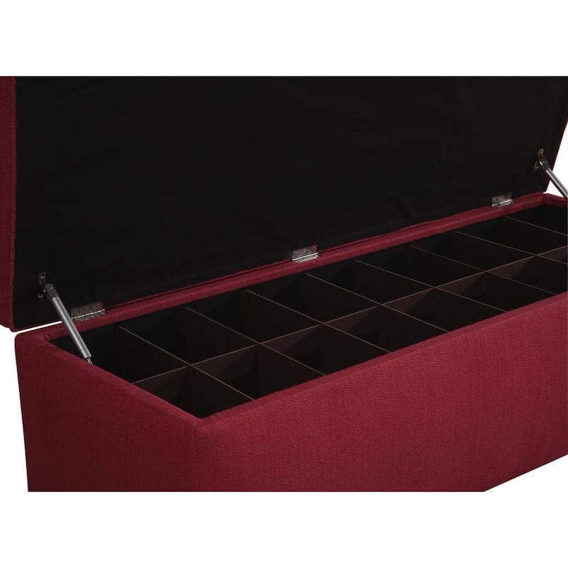 The Sole Candice Tulip Secret Shoe Storage Bench