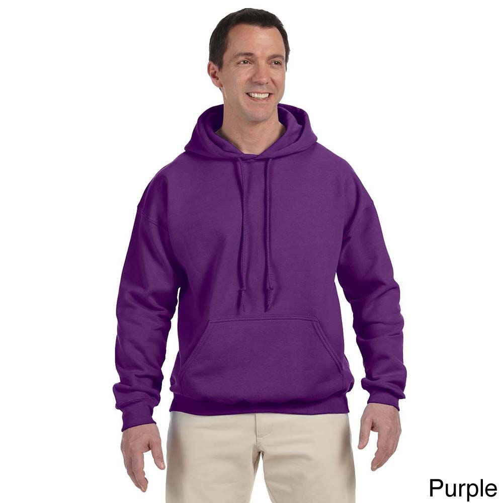 Gildan Gildan Mens Dryblend 50/50 9.3 ounce Hoodie Purple Size XXL