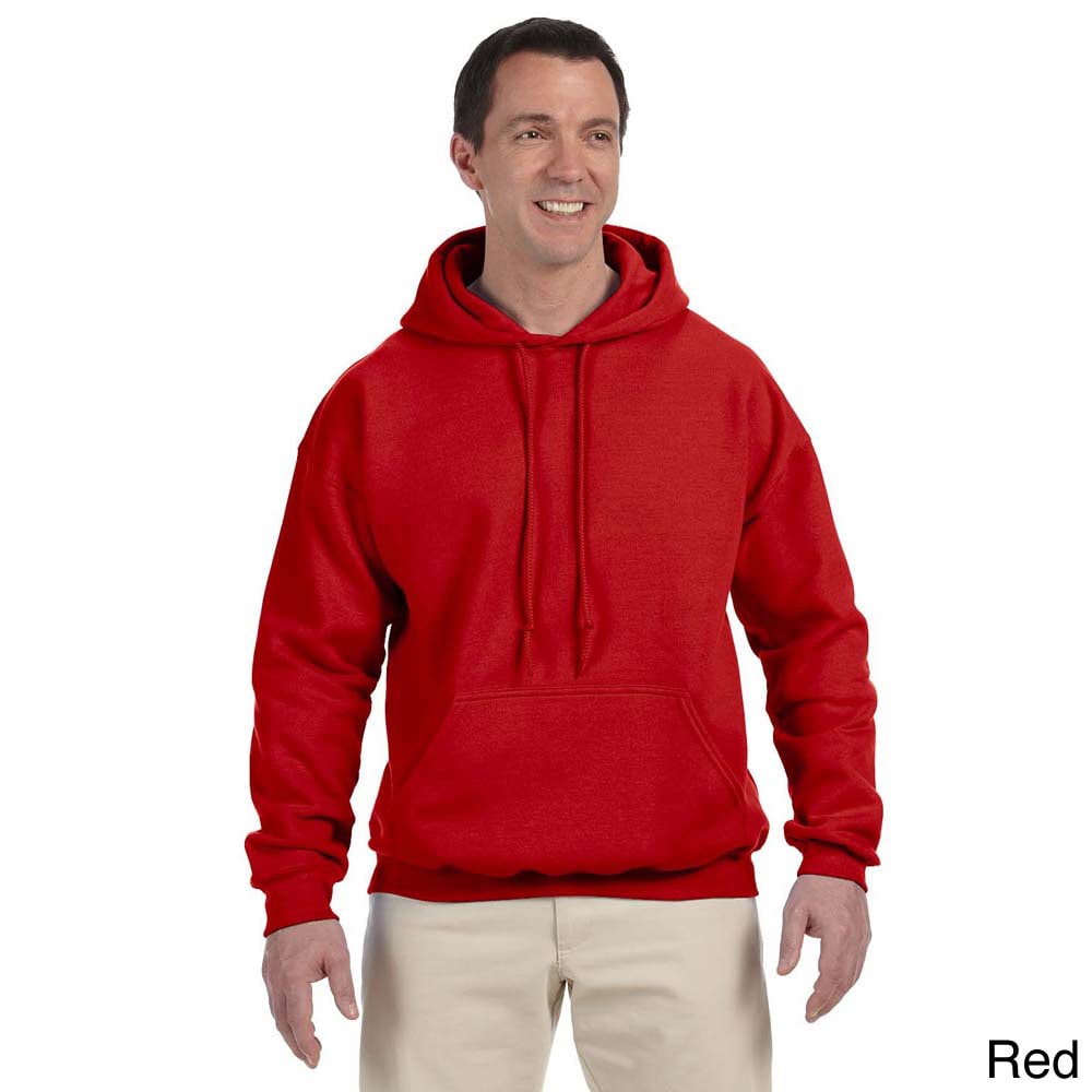 Gildan Gildan Mens Dryblend 50/50 9.3 ounce Hoodie Red Size XXL