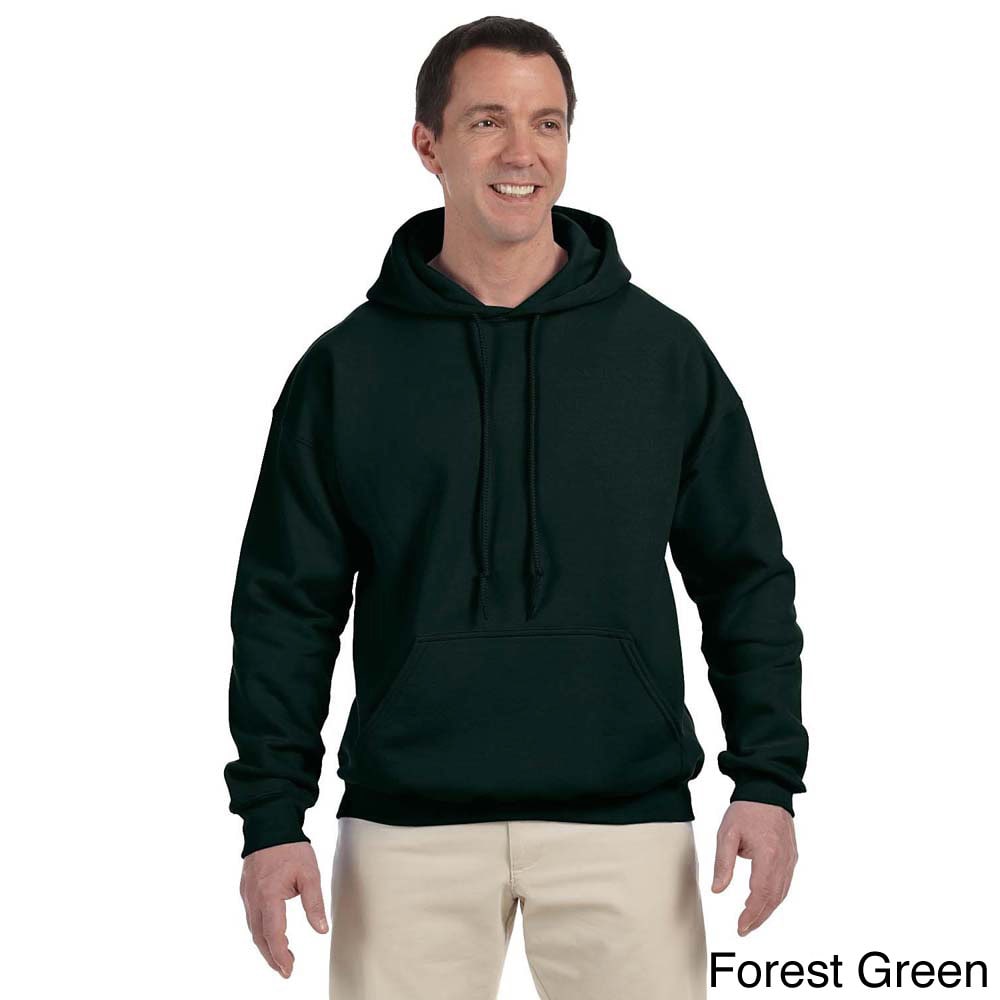 Gildan Gildan Mens Dryblend 50/50 9.3 ounce Hoodie Green Size XXL