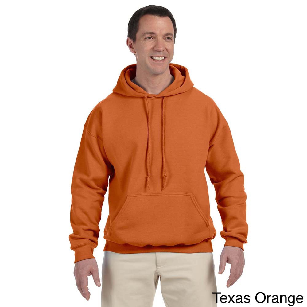 Gildan Gildan Mens Dryblend 50/50 9.3 ounce Hoodie Orange Size XXL