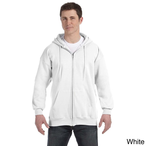 100 percent cotton zip hoodie