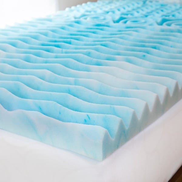 ALL Size Foam Mattress Topper 3 Inch Gel Orthopedic Pad Cover Memory Bedding