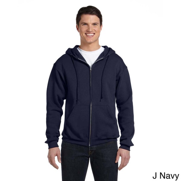 russell men's premium fleece pullover hood