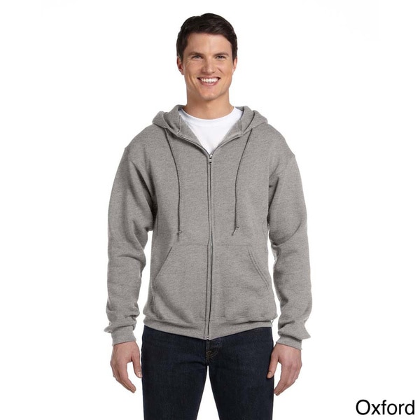 russell hooded zip sweatshirt