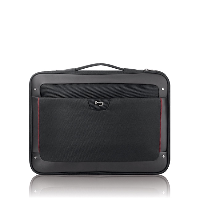 Solo Sterling Slim 17.3 inch Black Laptop Briefcase