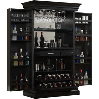 Ashley Heights Home Bar Wine Cabinet