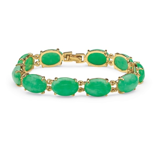 PalmBeach Jade Cabochon Bracelet Naturalist   Shopping   Top