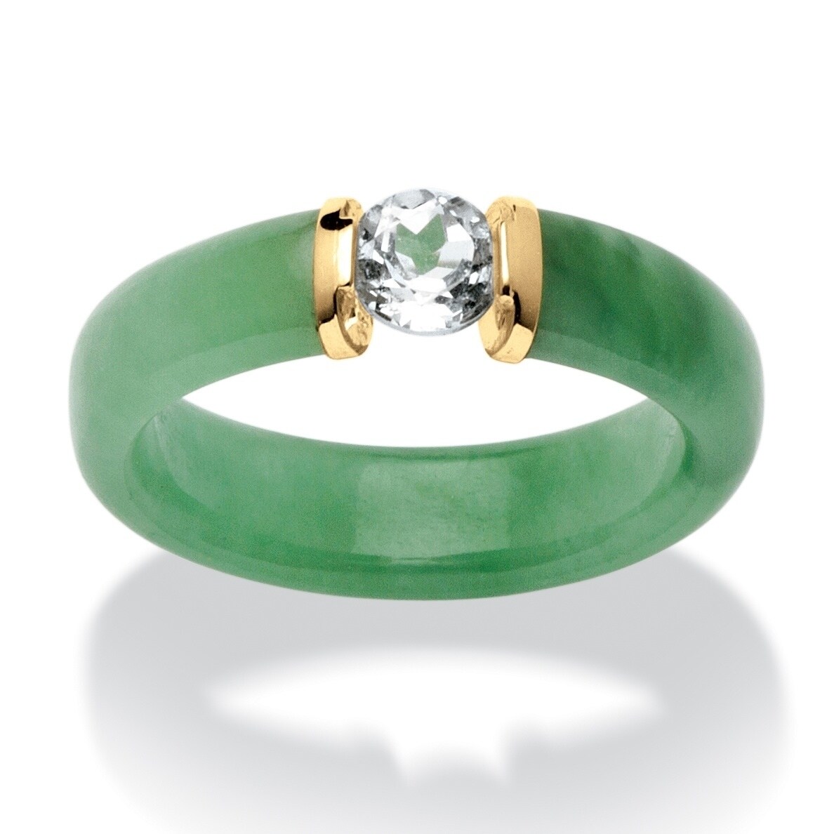 jade gemstone ring