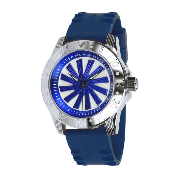 Android Men's "Time Machine Vintage Edition Automatic" Blue Dial Watch ANDROID Men's Android Watches