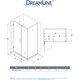 preview thumbnail 3 of 44, DreamLine Unidoor Plus 51 1/2 in. W x 30 3/8 in. D x 72 in. H Frameless Hinged Shower Enclosure - 30.38" x 51.5"