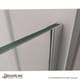 preview thumbnail 28 of 45, DreamLine Unidoor Plus 52 in. W x 30 3/8 in. D x 72 in. H Frameless Hinged Shower Enclosure - 30.38" x 52"