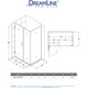 preview thumbnail 28 of 42, DreamLine Unidoor Plus 54 in. W x 30 3/8 in. D x 72 in. H Frameless Hinged Shower Enclosure - 30.38" x 54"