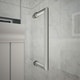 preview thumbnail 13 of 42, DreamLine Unidoor Plus 59 in. W x 30 3/8 in. D x 72 in. H Frameless Hinged Shower Enclosure - 30.38" x 59"