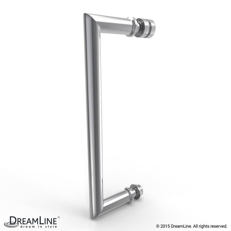 DreamLine Unidoor Plus 60 in. W x 30 3/8 in. D x 72 in. H Frameless Hinged Shower Enclosure - 30.38" x 60"
