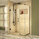 preview thumbnail 43 of 43, DreamLine Unidoor Plus 40 in. W x 30 3/8 in. D x 72 in. H Frameless Hinged Shower Enclosure - 30.38" x 40"