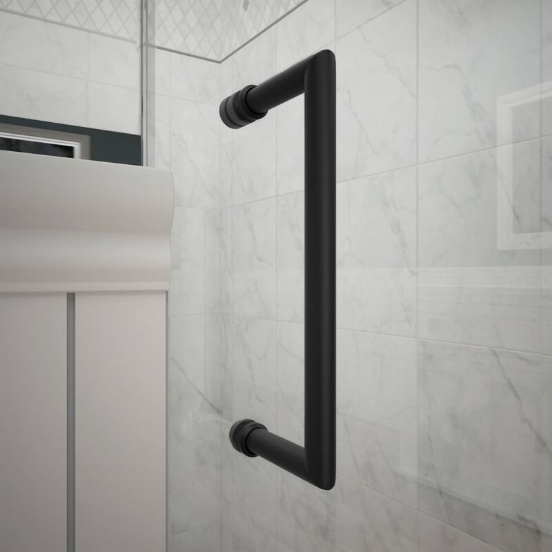 DreamLine Unidoor Plus 45 in. W x 30 3/8 in. D x 72 in. H Frameless Hinged Shower Enclosure - 30.38" x 45"