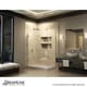 preview thumbnail 16 of 45, DreamLine Unidoor Plus 45 1/2 in. W x 30 3/8 in. D x 72 in. H Frameless Hinged Shower Enclosure - 30.38" x 45.5"