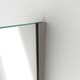 preview thumbnail 35 of 44, DreamLine Unidoor Plus 46 in. W x 30 3/8 in. D x 72 in. H Frameless Hinged Shower Enclosure - 30.38" x 46"