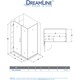 preview thumbnail 2 of 45, DreamLine Unidoor Plus 49 in. W x 30 3/8 in. D x 72 in. H Frameless Hinged Shower Enclosure - 30.38" x 49"