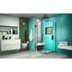 preview thumbnail 37 of 45, DreamLine Unidoor Plus 32 1/2 in. W x 30 3/8 in. D x 72 in. H Frameless Hinged Shower Enclosure.. - 30.38" x 32.5"