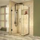 preview thumbnail 43 of 44, DreamLine Unidoor Plus 35 in. W x 30 3/8 in. D x 72 in. H Frameless Hinged Shower Enclosure - 30.38" x 35"
