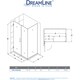 preview thumbnail 28 of 44, DreamLine Unidoor Plus 35 1/2 in. W x 30 3/8 in. D x 72 in. H Frameless Hinged Shower Enclosure - 30.38" x 35.5"