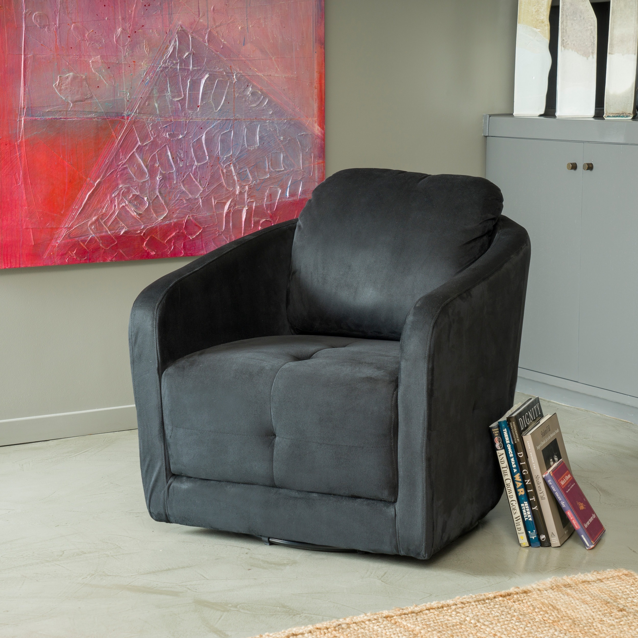 Christopher Knight Home Chesterfield Swivel Chair