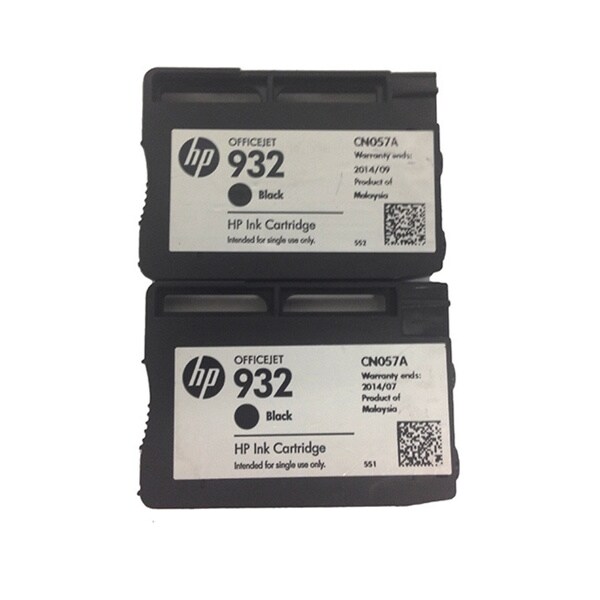 Genuine HP 932 Black Original Ink Cartridge (Pack of 2)