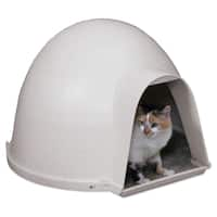 Shop K&H Outdoor Heated Kitty House with Door - Free Shipping Today ...