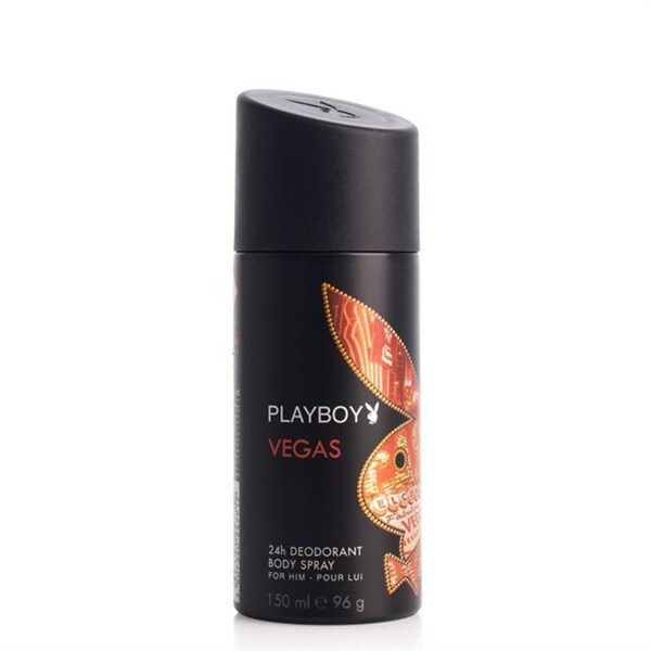 Playboy Vegas 24-hour Deodorant Men's 5-ounce Body Spray - Free ...