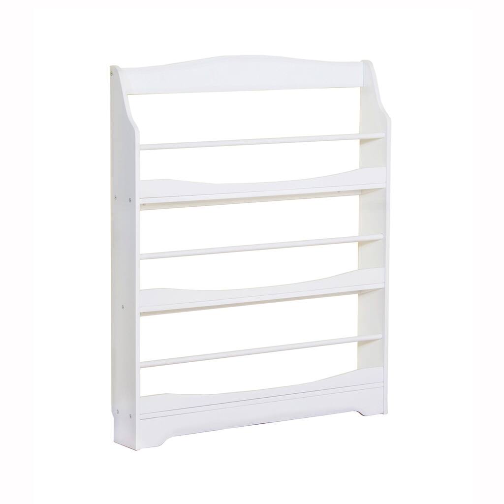 Expressions White Bookrack