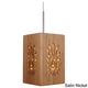 preview thumbnail 3 of 1, Lighthouse 1-light Radiance Large Bamboo Mini Pendant Nickel