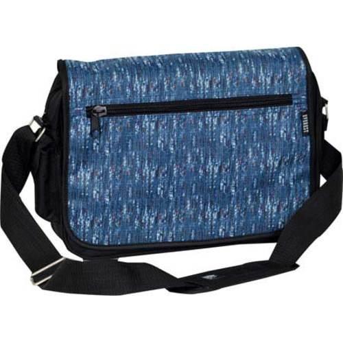 Everest Casual Messenger Briefcase Blue Tweed