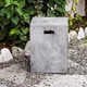 preview thumbnail 2 of 1, Eco-Concrete Square Table