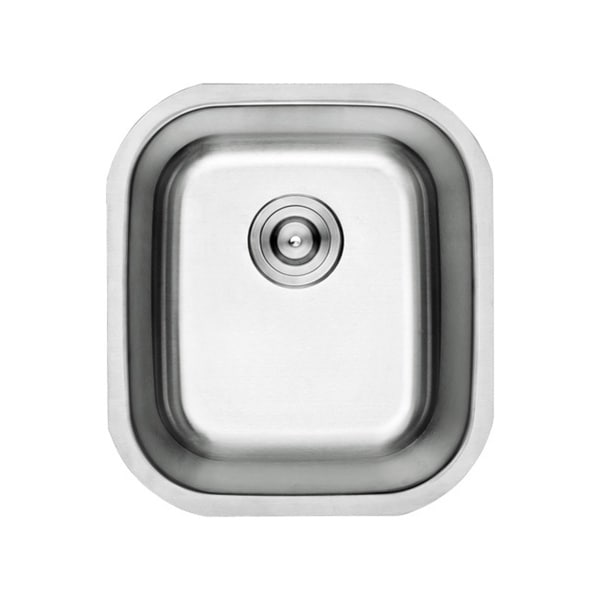 Lottare 800099 B&B Series Single Bowl Stainless Steel Undermount Bar