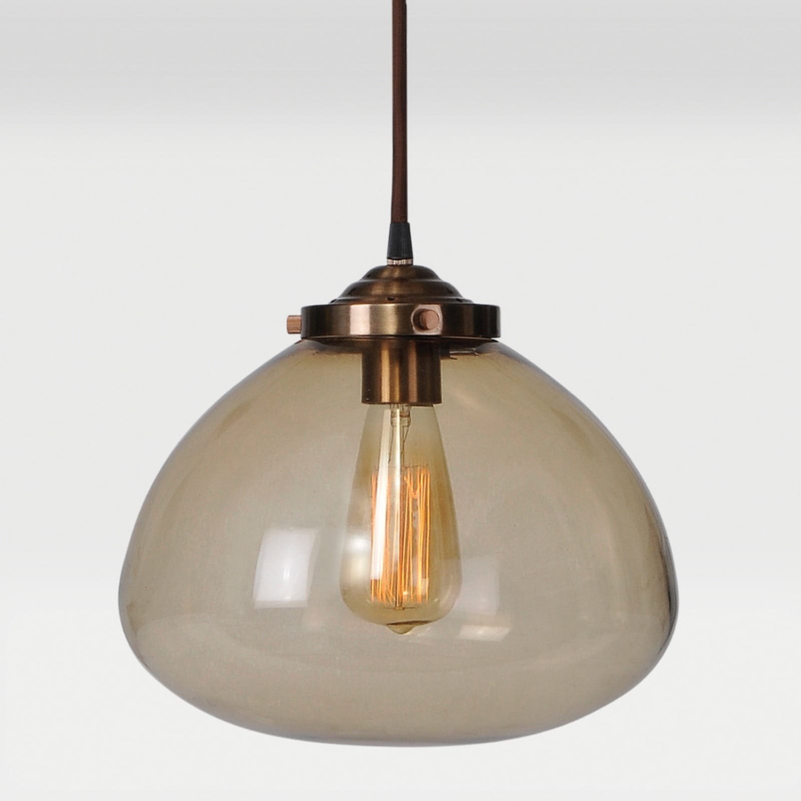 Ambras 1 light Antique Copper Pendant