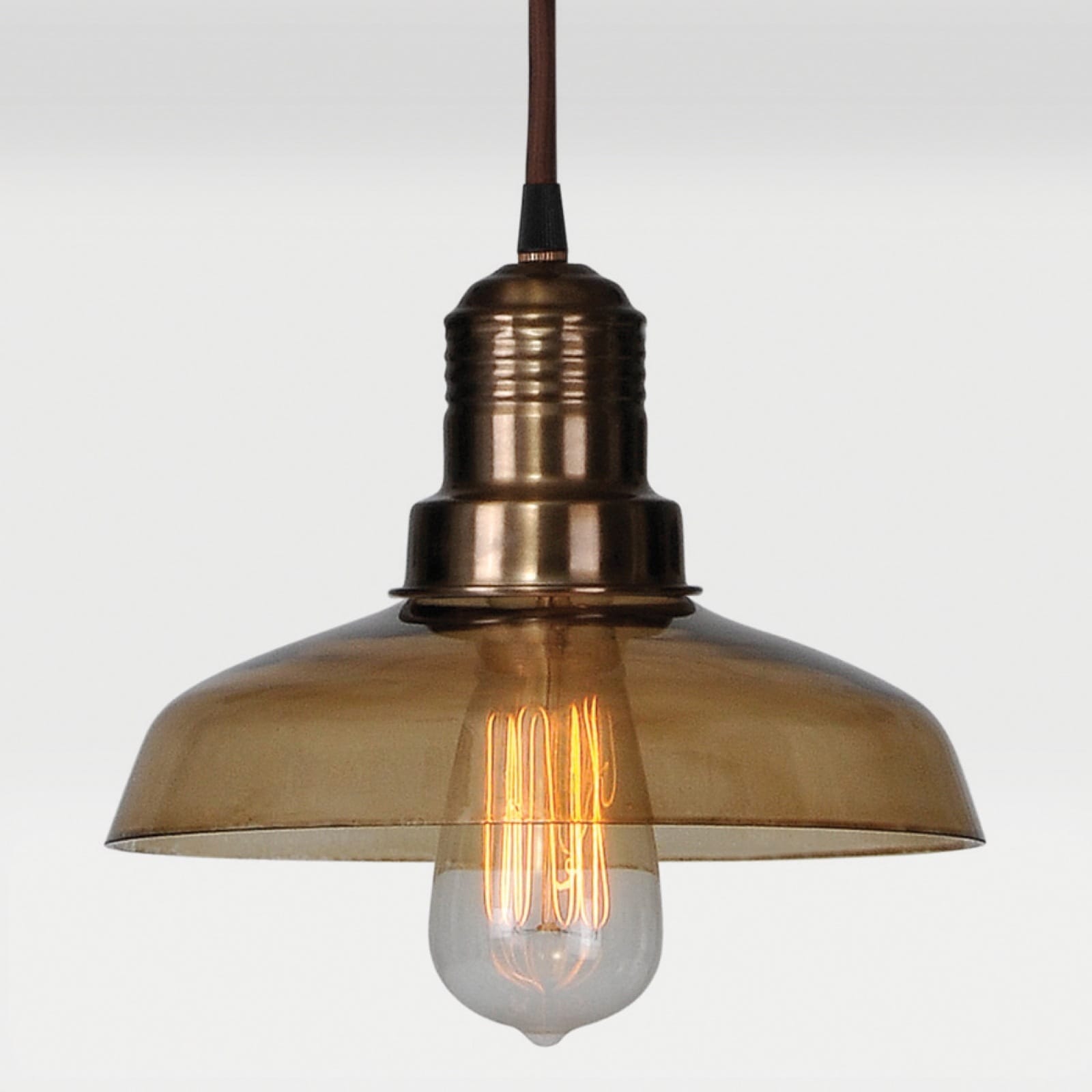 Archduke 1 light Antique Copper Pendant