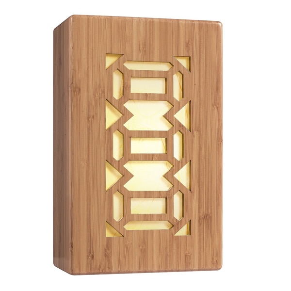 Lighthouse 1 Light Bamboo Wall Sconce Triune Design On Lighthouse 1 Light Bamboo Wall Sconce Triune Design