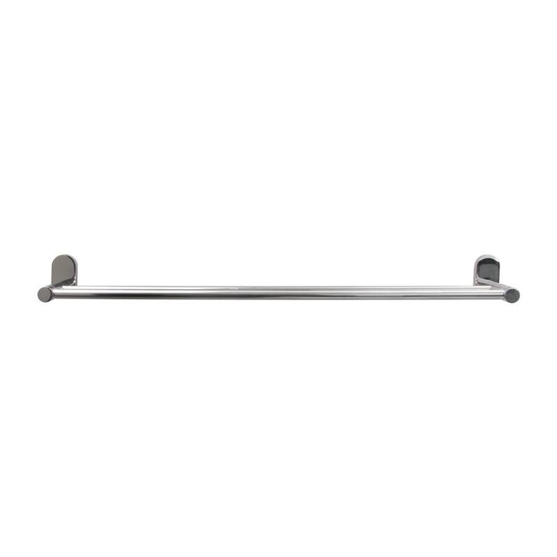 BOANN Solid Stainless Steel 24 Inch Towel Bar with Polished Chrome Finish