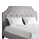 Grace Queen-size Button Tufted Arched Bridge Upholstered Bed by iNSPIRE Q Bold - Thumbnail 7