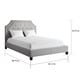 Grace Queen-size Button Tufted Arched Bridge Upholstered Bed by iNSPIRE Q Bold - Thumbnail 12