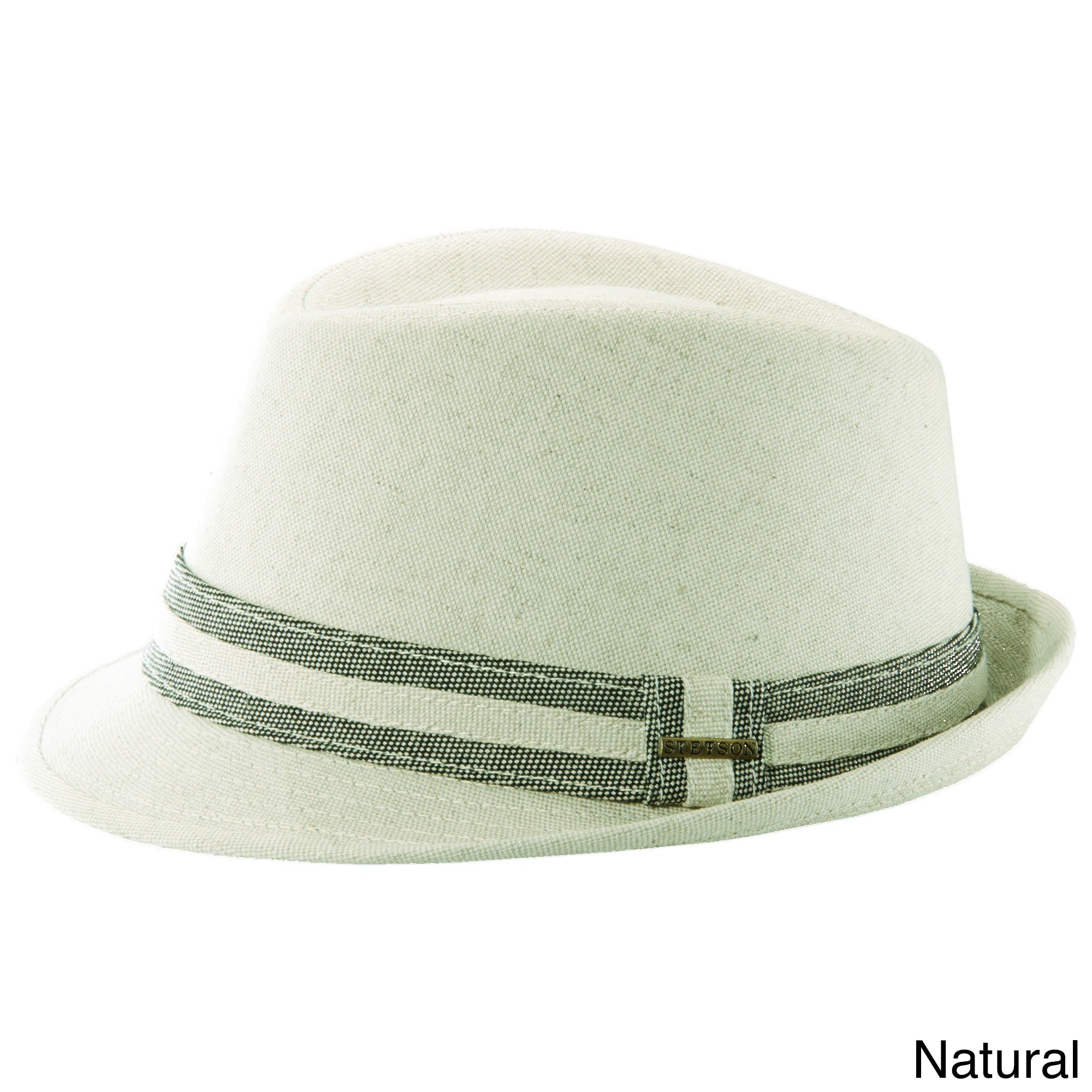 Stetson Mens Linen Blend Fedora