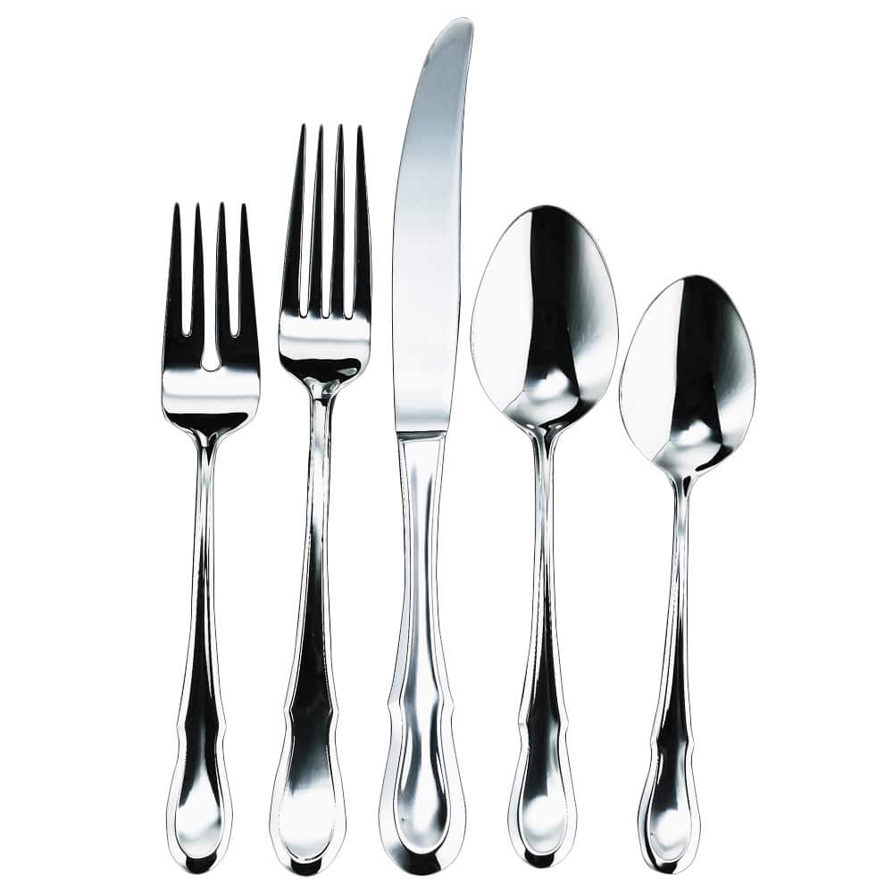 Ginkgo Celine Traditional 20-piece Flatware Set (Service for 4)