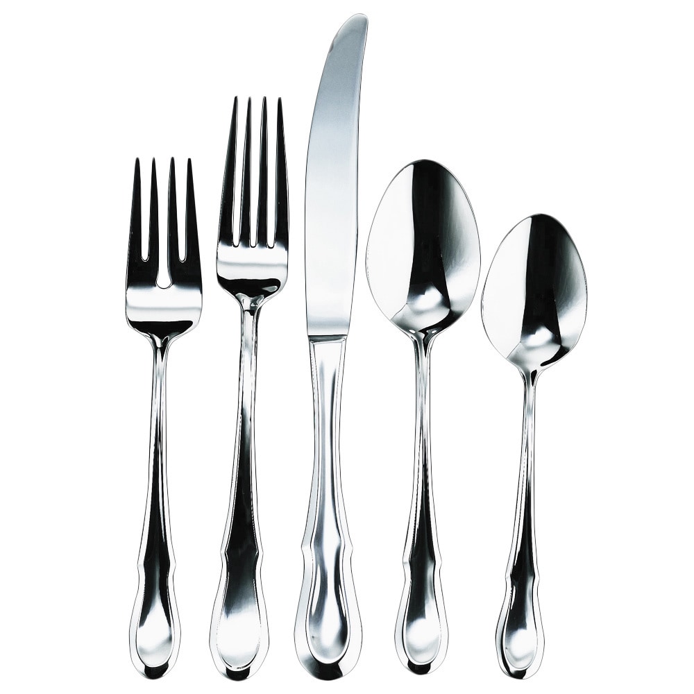 Ginkgo Celine Traditional 20 piece Flatware Set