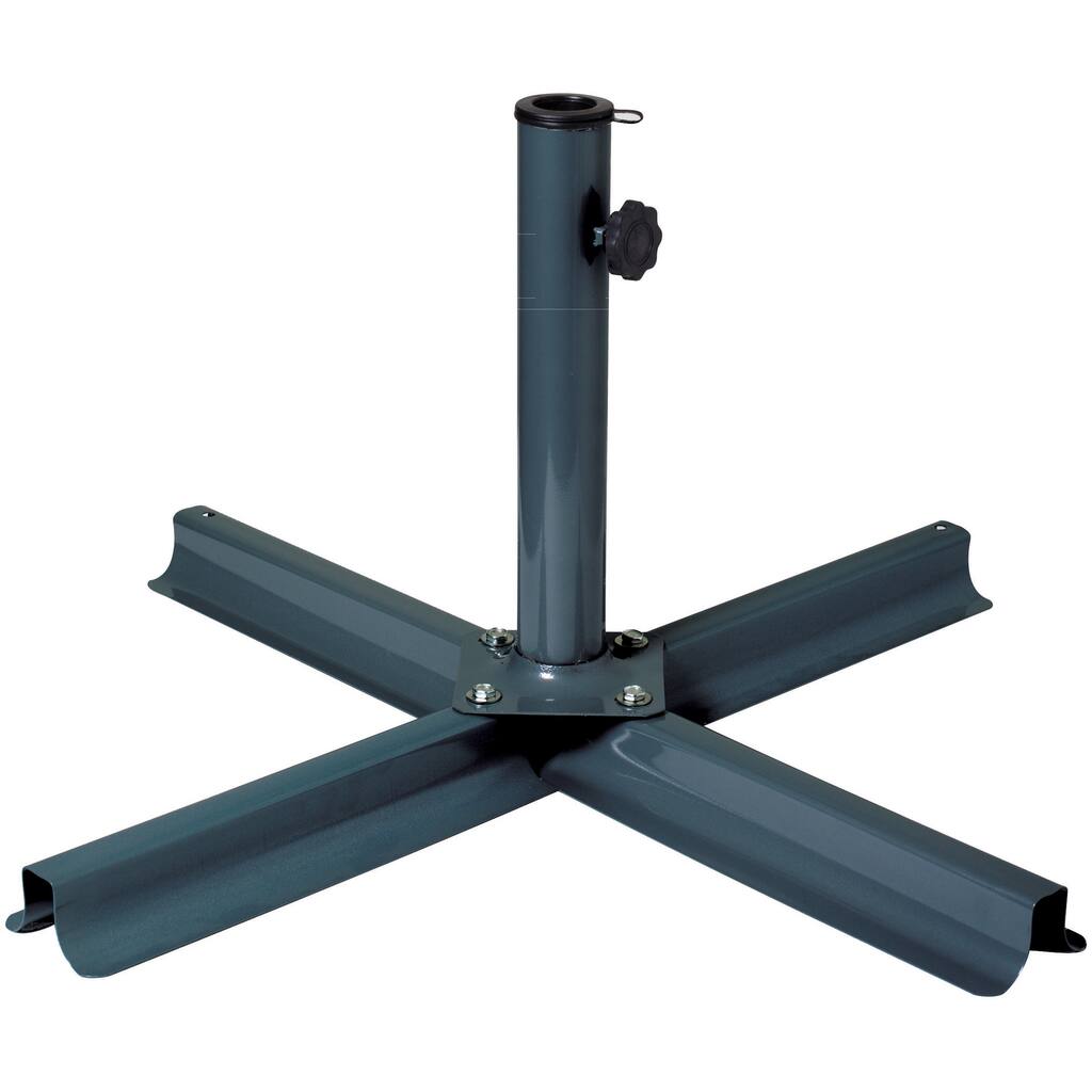 Dark Grey Patio Umbrella Stand