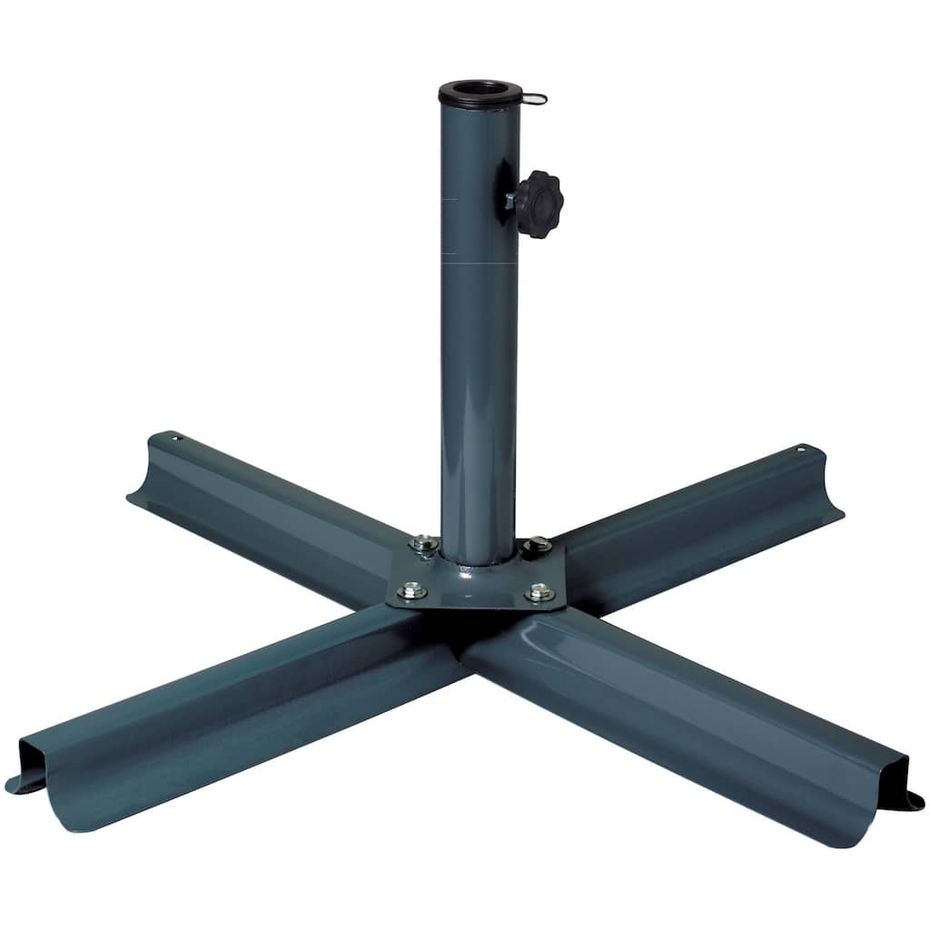 Dark Grey Patio Umbrella Stand