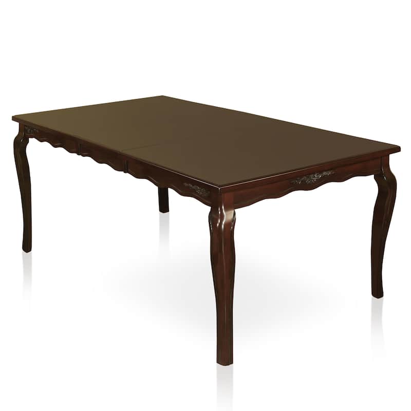 Shak Traditional Walnut Wood 9-Piece Dining Set by Furniture of America